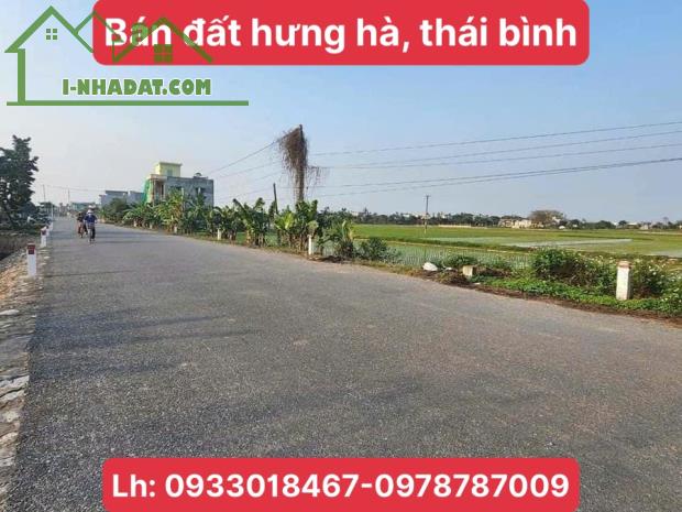 Bán đất thị trấn hưng hà, thái bình 500m2-0933 018 467-0978 787 009