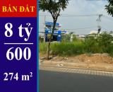 bán đất đào sư tích nhà bè. dt: 13 x 21m, đường rộng 6m. giá 8 tỷ 600