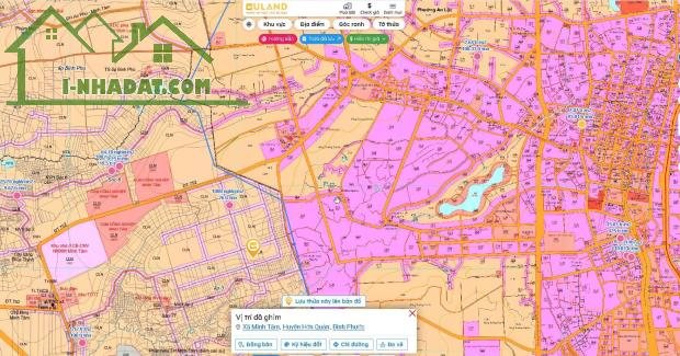 Bán 2 sổ (10x46=462m2) sát vách KCN, Góc Ngã 3, dân đông, gần thị trấn, Cụm KDC, Trường - 1