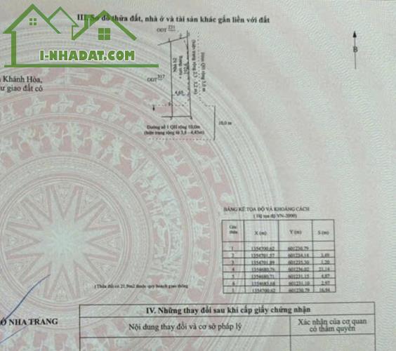 Bán nhà 3 tầng lô góc dt102m  Hẻm Lê Hồng Phong, Phước Tân,Nha trang,TTTP giá chỉ 6 tỷ 500 - 5