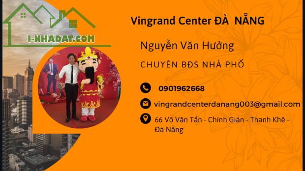 Bán nhà 2 tầng mt đường Nguyễn Tri Phương, Hoà Thuận Đông, Hải Châu. Dt 10,6m x 19m