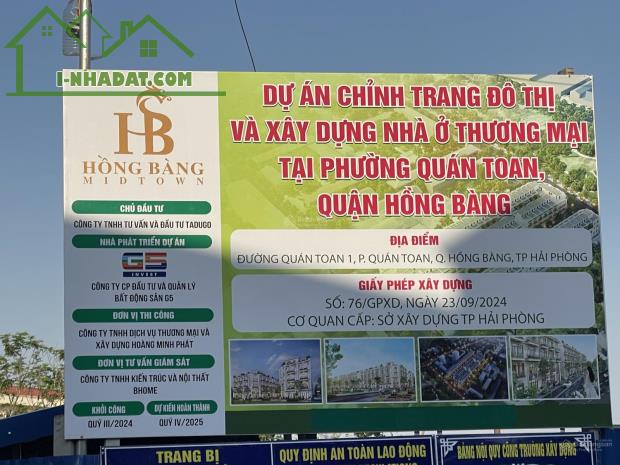 Ra mắt sản phẩm giới hạn - 75 căn Shophouse tại dự án Midtown Hồng Bàng