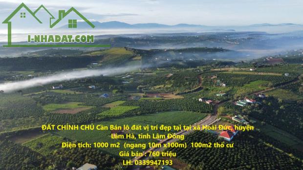 ĐẤT CHÍNH CHỦ Cần Bán lô đất vị trí đẹp tại tại xã Hoài Đức, huyện Lâm Hà, tỉnh Lâm Đồng - 4