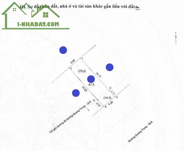 Bán Đất Mặt Phố Quang Trung, Hà Đông, Diện Tích 88m2, Mặt Tiền 5m, Giá 27 Tỷ hơn