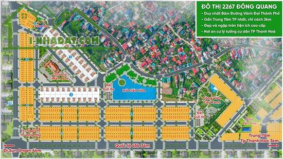 Bán đất biệt thự MB 4144 Đông Quang, Thanh Hóa – Diện tích 300m², sổ đỏ chính chủ