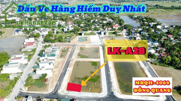 Bán lô đầu ve hàng hiếm tại MBQH 4064 xã Đông Quang, huyện Đông Sơn, Thanh Hóa - 1