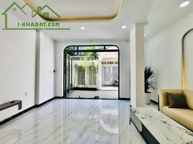 NHÀ MỚI TINH F4 ,GÒ VẤP, 56M2 (4.5×12)- 1T1L, 3PN, AN NINH,FULL NỘI THẤT- SÁT VÁCH BÌNH - 4