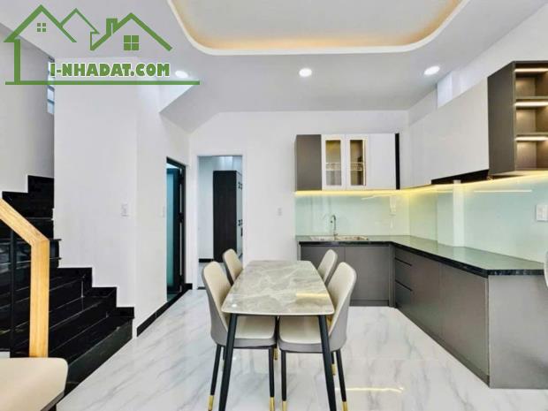 NHÀ MỚI TINH F4 ,GÒ VẤP, 56M2 (4.5×12)- 1T1L, 3PN, AN NINH,FULL NỘI THẤT- SÁT VÁCH BÌNH - 3