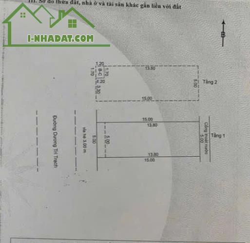 Gấp Bán ! Nhà 2 mê kiên cố - Mặt tiền Dương Trí Trạch- Gần biển Mỹ Khê. - Diện tích : 75m2 - 2