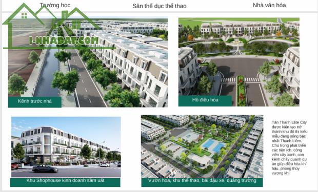 Quỹ căn ngoại giao dự án đất nền KĐT kiểu mẫu Tân Thanh Elite City - 3