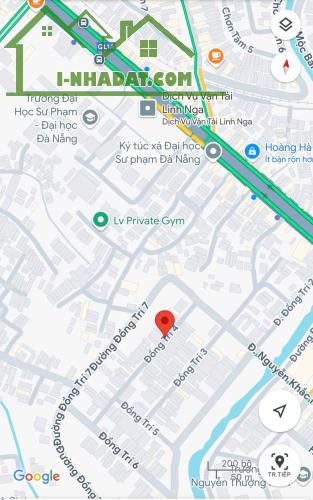 Bán đất Đồng Trí 4, Hòa Khánh Nam, Liên Chiểu - DT: 76.5m2, Ngang 4.5m - Giá 2.68 tỷ tl