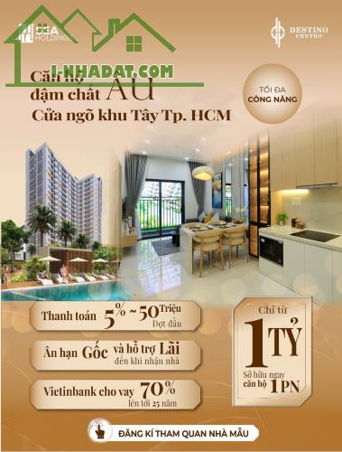 Căn hộ cao cấp, giá tốt ngay mặt tiền Quốc Lộ 1A trả góp 6 triệu!