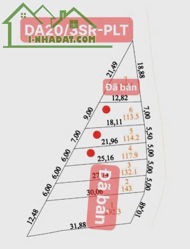 Bán 2 lô Đất Xã Phước Long Thọ - Huyện Đất Đỏ, 125m 80 thổ cư, Giá 300tr - 450tr/lô - 3