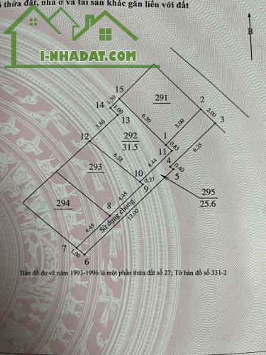 CHÍNH CHỦ CẦN BÁN MẢNH ĐẤT TẠI SỐ 5 NGÕ 189 NGÔ GIA TỰ - ĐỨC GIANG - LONG BIÊN - HÀ NỘI - 1