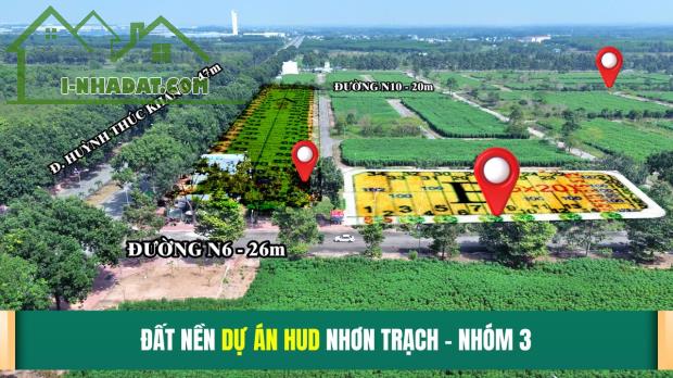 Cần bán nền liên kế DT 123m2 dự án Hud Nhơn Trạch - 4