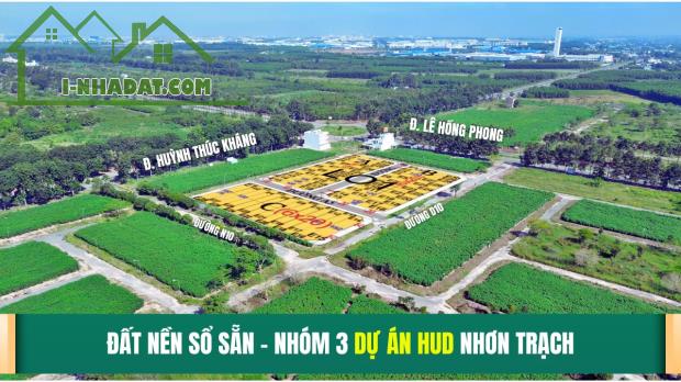 Cần bán nền liên kế DT 123m2 dự án Hud Nhơn Trạch - 2