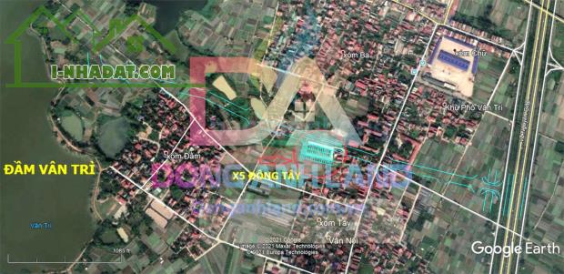 Bán đất đấu giá xã Vân Nội Đông Anh- khu X5 thôn Đông Tây - 1
