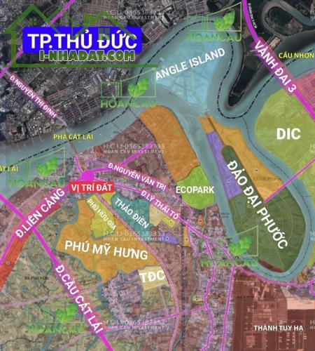 Chủ bán nền 118m2 thổ cư 2 mặt tiền, cách phà Cát Lái 1km, thích hợp an cư - 3