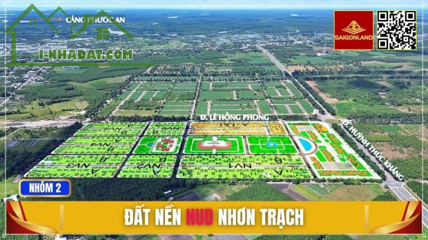 Saigonland Nhơn Trạch - Nhận ký gửi mua bán Đất nền sổ sẵn dự án Hud Nhơn Trạch - 2