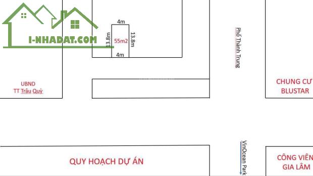 Bán gấp:lô đất 55m2 đường nhựa 5m sát trường học các cấp,Cửu Việt 2/Trâu Quỳ.0982852808 - 3