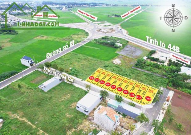 Bán đất ngay khúc bùng binh cống Bà Sáu giá rẻ tiện để ở và đầu tư - 1