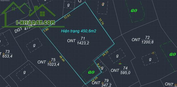 Bán đất nhà xưởng thôn Na Sơn, Hồng Kỳ, Sóc Sơn, Hà Nội. DT 1420m2, giá 5x triệu - 2