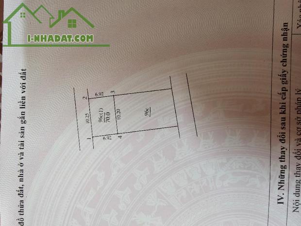 HÀNG HIẾM CÒN SÓT LẠI !!! Bán nhà C4 ngõ 268 Ngọc Thuỵ, 70m x 10,25m, moning vào nhà chỉ