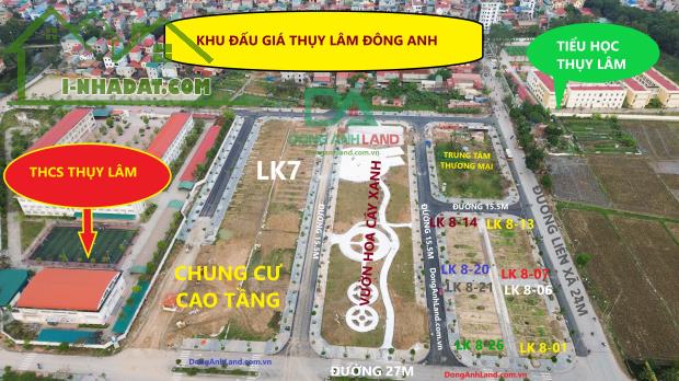 Bán đất đấu giá Thụy Lâm Đông Anh mặt đường kinh doanh - 3