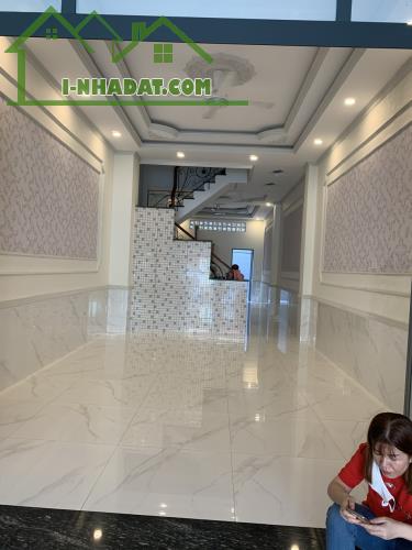 THẬT:Nhà mặt tiền 4 tầng,hoàn công,Đường xe hơi né,4x24,Hiệp Bình Chánh,Thủ Đức - 5
