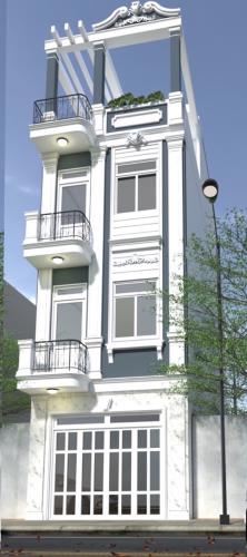 THẬT:Nhà mặt tiền 4 tầng,hoàn công,Đường xe hơi né,4x24,Hiệp Bình Chánh,Thủ Đức - 4