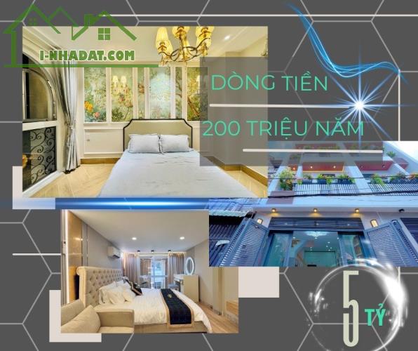 Bán nhà quận tân bình,45m2,1 trệt 2 lầu,Full NT,thu nhập 200tr năm,ở vòng xoay Lăng Cha Cả