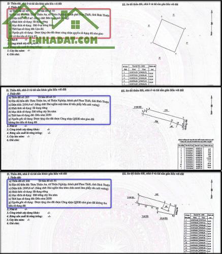 Bán 3 Lô Đất Ở Phan Thiết: 🏘️Tổng 5400m² ✈️Gần Sân Bay 💰Vị Trí Giá Trị Sinh Lời Cao! - 1