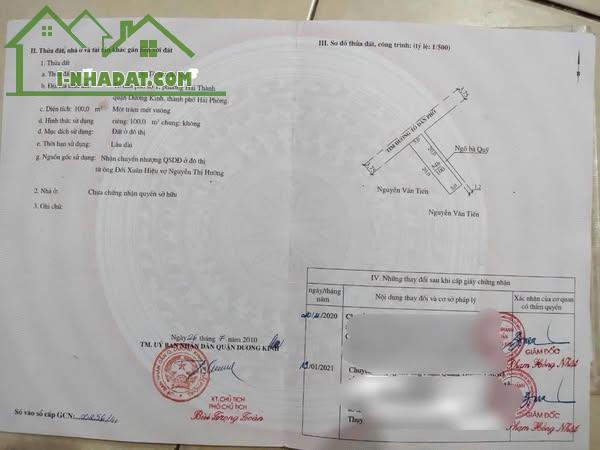 - MẶT ĐƯỜNG NHỰA HẢI THÀNH 1, DƯƠNG KINH CHỈ LOANH QUANH hơn 2 TỶ X