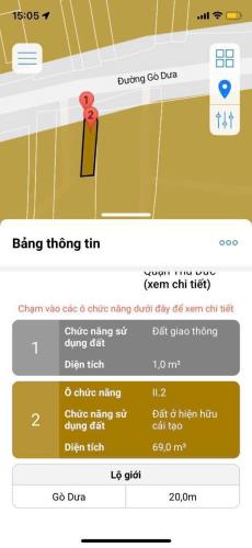 Đất mặt tiền kinh doanh đường Gò Dưa gần chợ Tam Bình , Thủ Đức giá đầu tư - 2