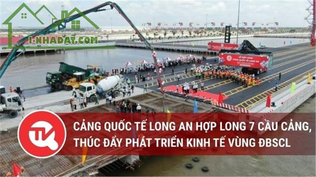 Bán 1100m2 đất thổ cư, cách Cảng Quốc Tế Long An 15 phút. - 1