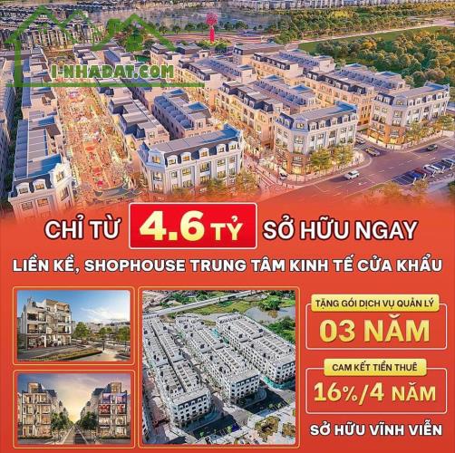 CHỈ TỪ 4,6 TỶ SỞ HỮU NGAY LIỀN KỀ, SHOPHOUSE TRUNG TÂM KINH TẾ CỬA KHẨU MÓNG CÁI - 5