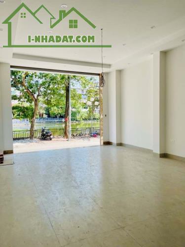 Siêu phẩm lô góc mặt phố Long Biên, 102m x 7 tầng, mặt tiền 5.8m, view hồ, ôtô tránh,