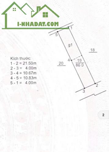 Nguyễn Văn Cừ Long Biên đất phân lô 86 m2 oto đỗ cửa 2 thoáng . Giá 12,9 tỷ - 2