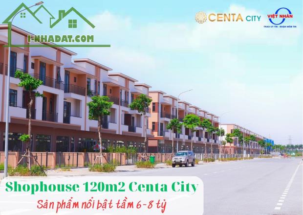 Bán nhanh shophouse 120m2 trục 26m Centa City giá tốt nhất khu vực - 2