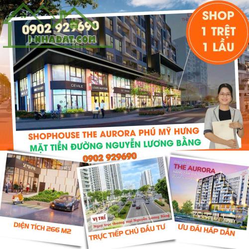 Shophouse căn góc mặt tiền phố thương mại Nguyễn Lương Bằng mua trực tiếp chủ đầu tư