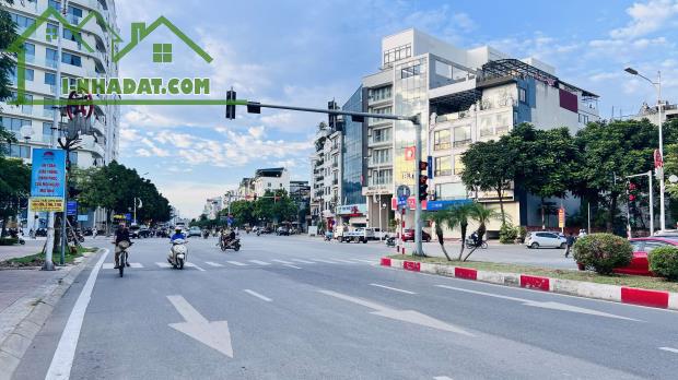 bán mảnh đất Hồng Tiến, 108m, mặt tiền 6.3m, nở hậu, 7 chỗ qua cửa - 2