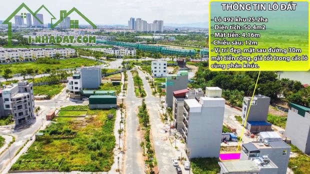 Lô đất đẹp khu 25,2 ha Vân Canh gần dự án An lạc Green Sympony - 1