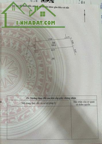 👉105,5m2 đất ở nông thôn tại Kim Bồng -Tân-Xã. 👉Đường rộng như đại lộ. 0934462680