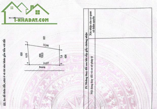 Cần bán lô đất 133m2 Phú Nghĩa Chương Mỹ - 4