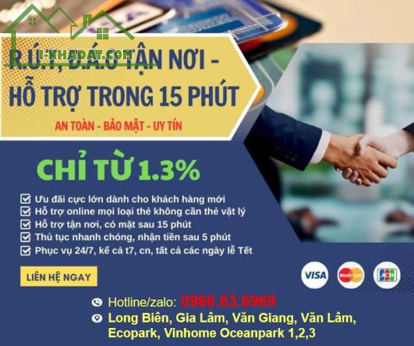 ĐÁO RÚT THẺ TÍN DỤNG FULL HẠN MỨC phí chỉ từ 1.3%