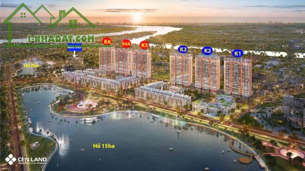 Suất ngoại giao duy nhất - nhận nhà ngay chỉ 7.1 tỷ sở hữu căn 3pn tầng cao view hồ 22ha