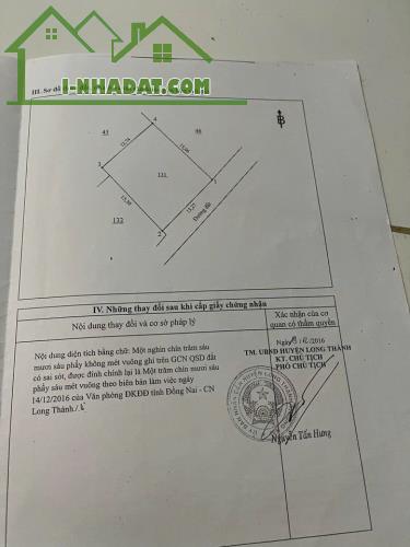 CHÍNH CHỦ CẦN BÁN ĐẤT và DÃY PHÒNG TRỌ Ở XÃ TAM AN - H. LONG THÀNH - ĐỒNG NAI.