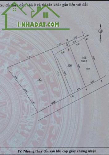 ĐƯỜNG XE TĂNG - KHU VỰC PHÁT TRIỂN, MUA ĐƯỢC LÀ THẮNG - 3 TỶ 730 TRIỆU - 100,8M2 - ĐẤT LỆ - 3