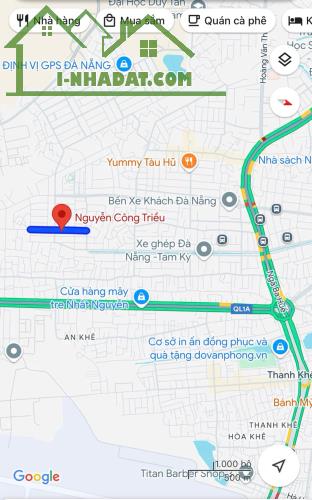 Bán đất Đường 7.5m Nguyễn Công Triều, phường Hòa An, Cẩm Lệ - DT: 103m2, Giá 3.45 tỷ tl - 1