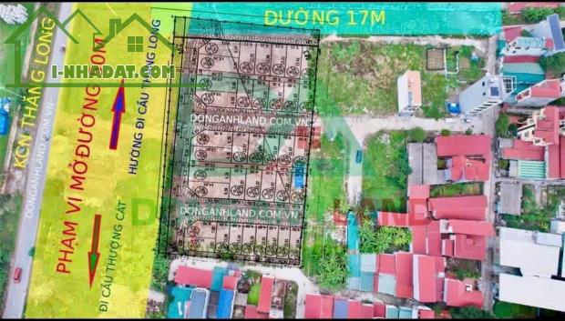 Bán đất đấu giá Sáp Mai Võng La Đông Anh 69,1m2 gần cầu Thượng Cát